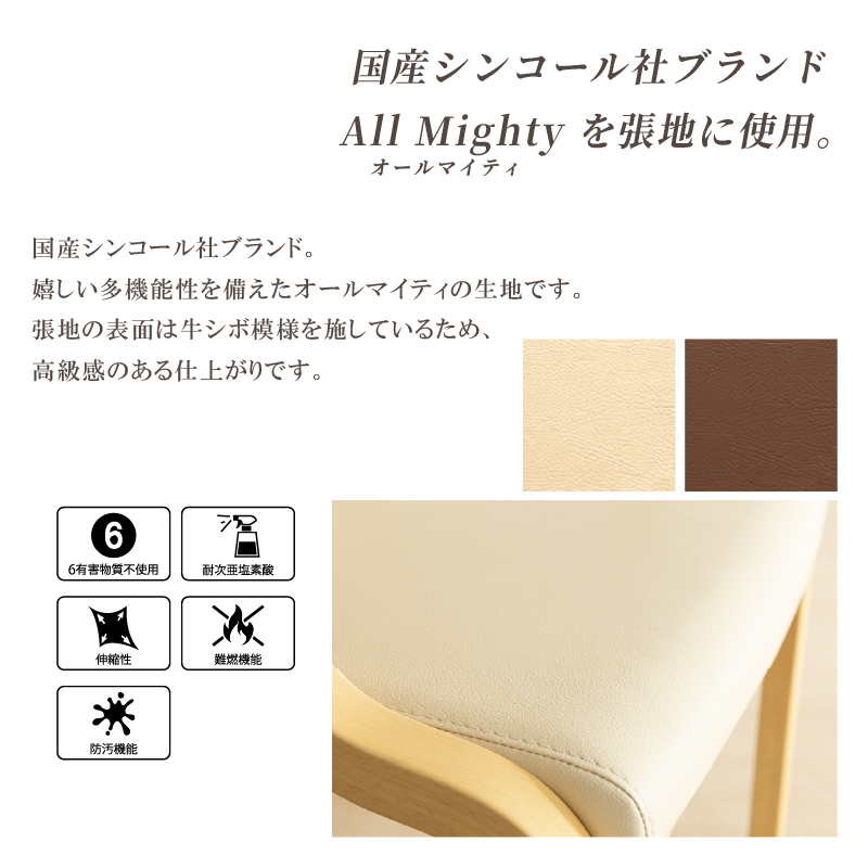 国産シンコール社のAll Mighty(オールマイティ)を使用