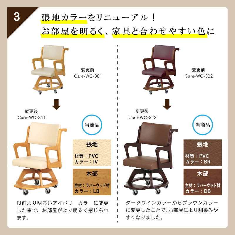 室内用 木製車椅子 こまわりくん | labiela.com